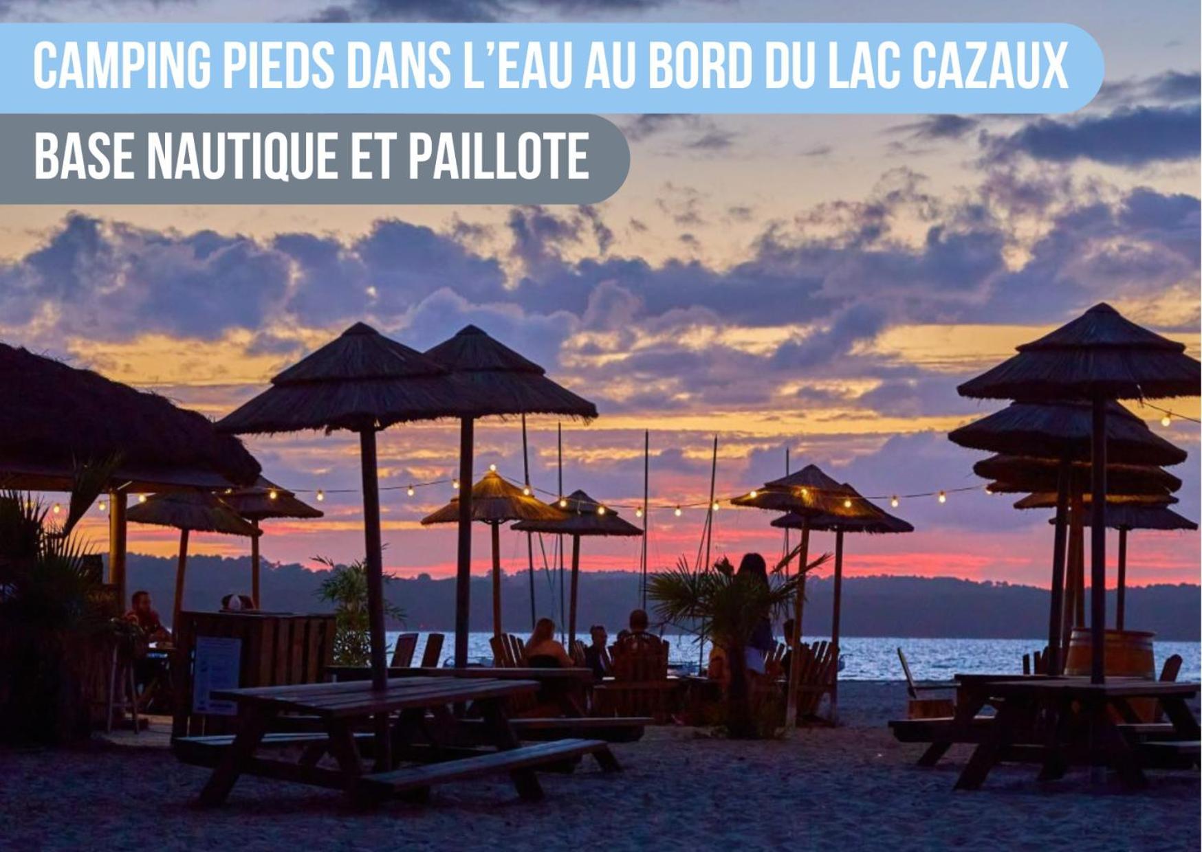 200m de la plage Mobil Home LUXE Neuf 42m2 3 chambres Camping 5 Etoiles Mayotte Biscarrosse Koyobalys Extérieur photo